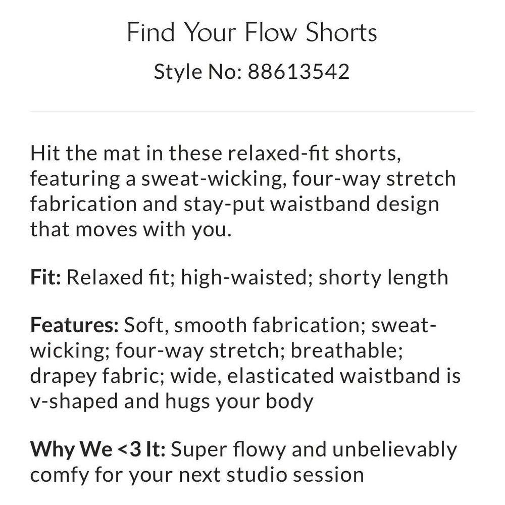 FP Movement by Free People Find Your Flow Shorts argon oil brown XS new nwt - Picture 4 of 7